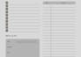design aesthetic daily planner printable PDF